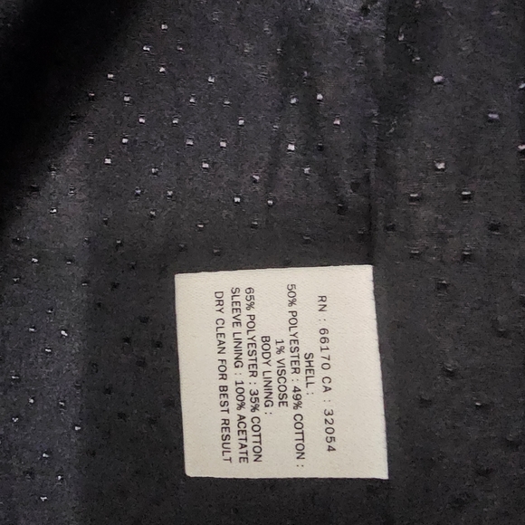 Anthropologie Coquille Jacket Tweed Woven Size 6 Blazer with funky buttons - Picture 4 of 14